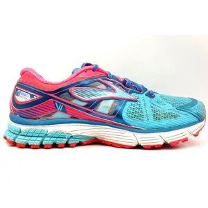 Brooks Shoes Brooks Ravenna Teal Mesh Lace Up Athletic